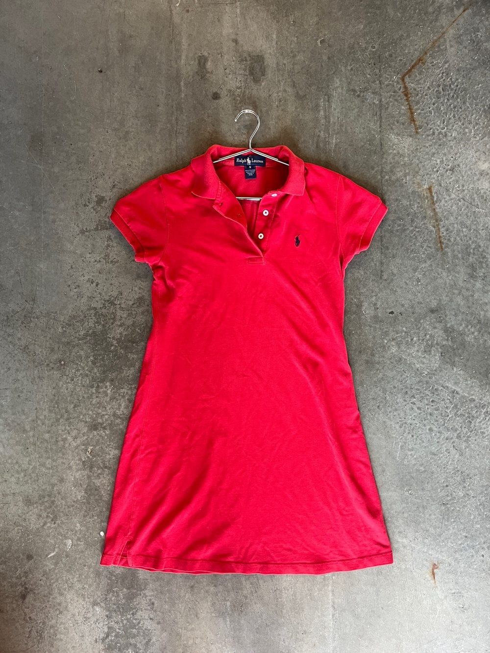 Vintage Y2K Polo Ralph Lauren Dress - Red